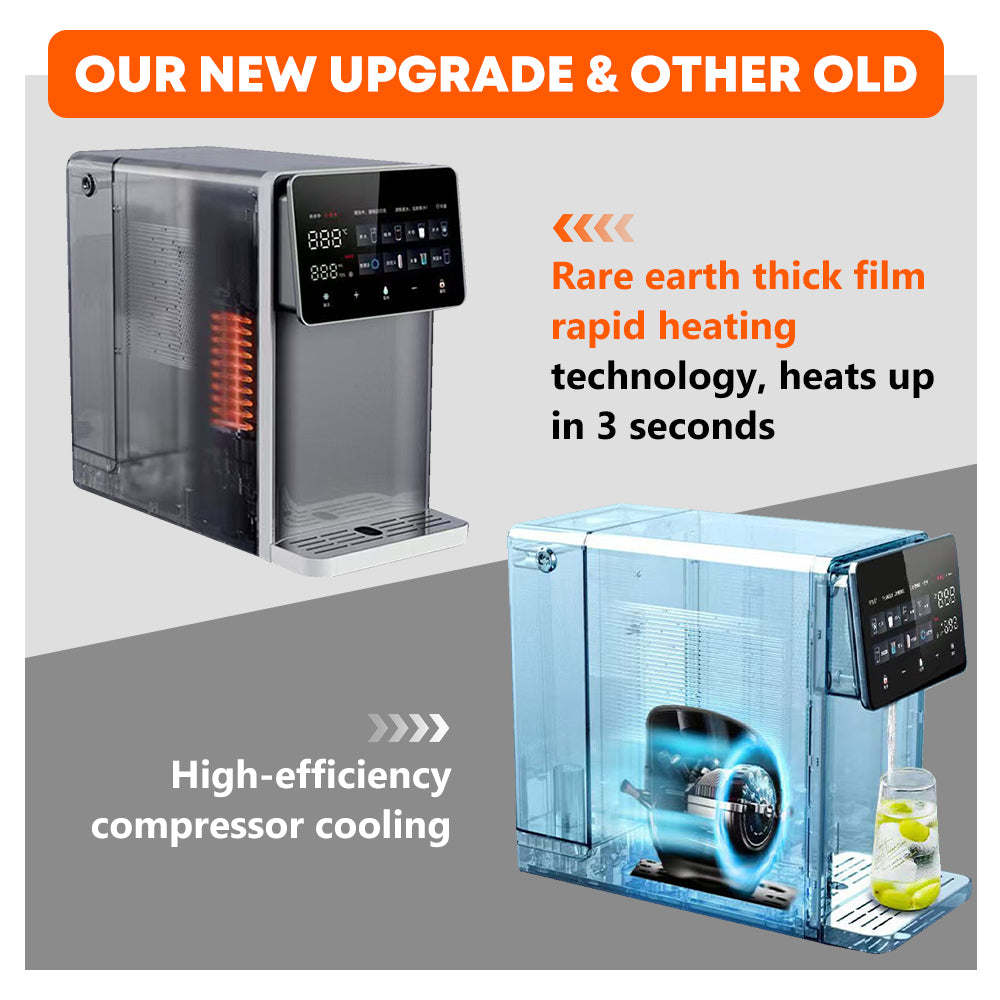 CT5 Cold and Hot Water Reverse Osmosis Countertop Water Purifier Dispenser