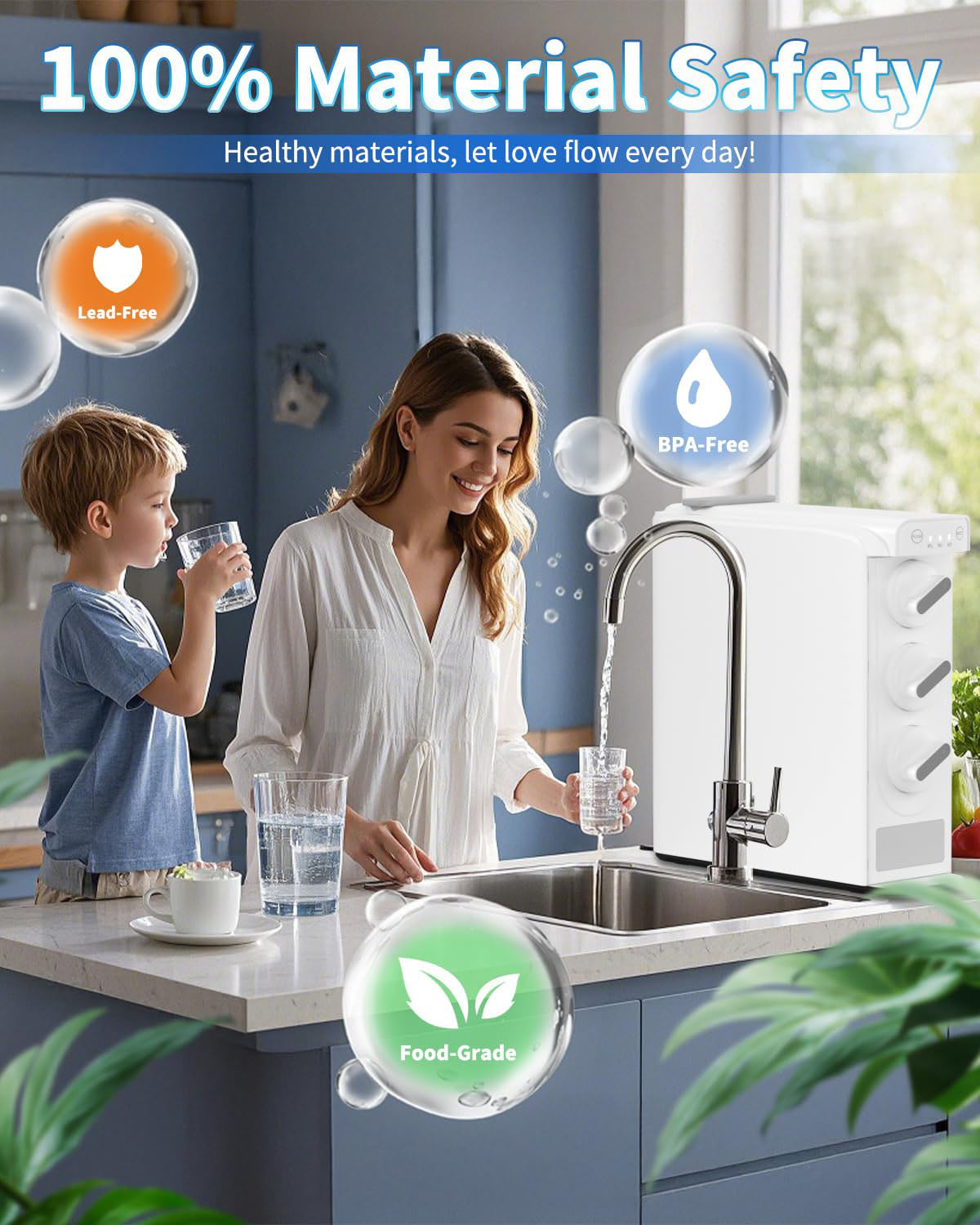 US1 Reverse Osmosis Under Sink Water Purifier