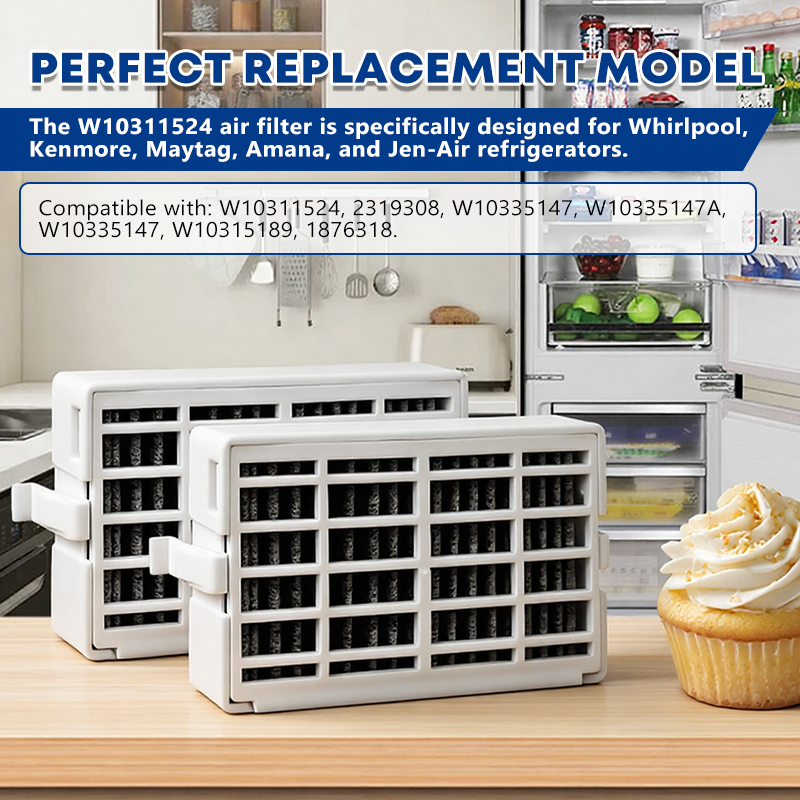 W10311524 Refrigerator Air Filter Replacement