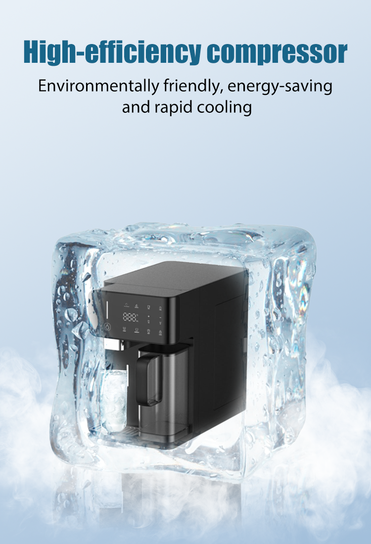 CT4 Cold Water Reverse Osmosis Countertop Water Purifier Dispenser