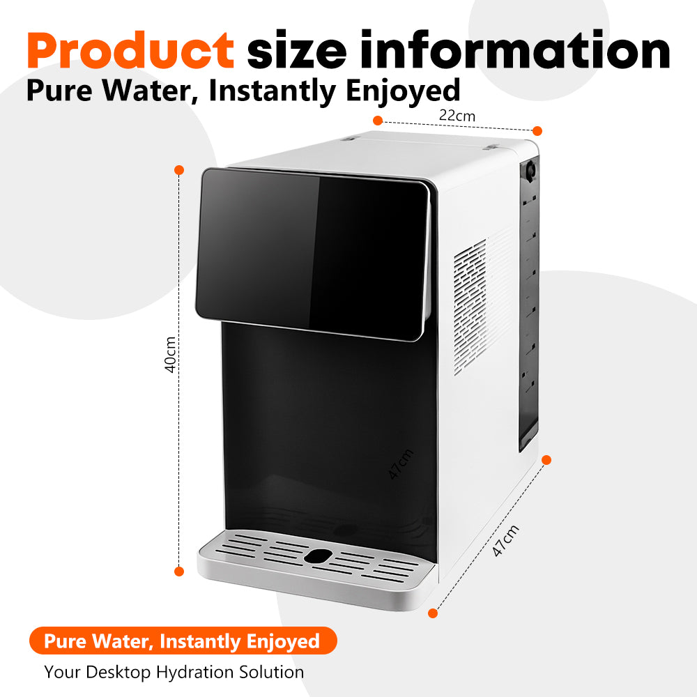 CT5 Cold and Hot Water Reverse Osmosis Countertop Water Purifier Dispenser