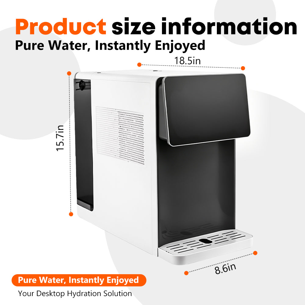 CT5 Cold and Hot Water Reverse Osmosis Countertop Water Purifier Dispenser