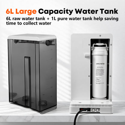 CT5 Cold and Hot Water Reverse Osmosis Countertop Water Purifier Dispenser