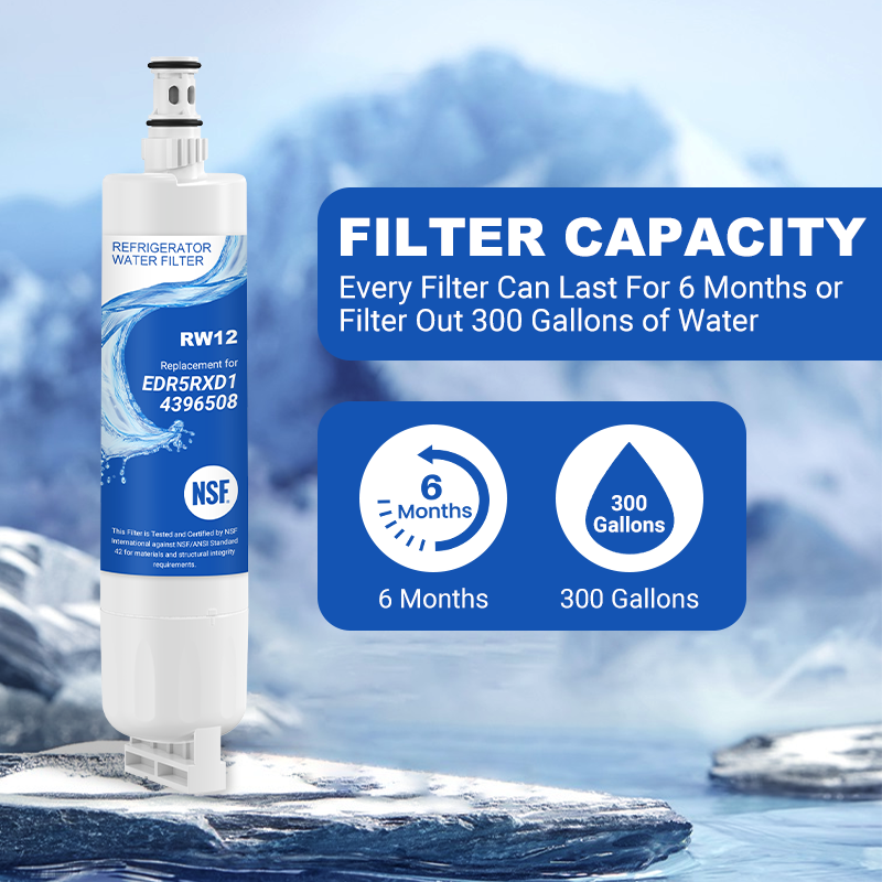 RW12/EDR5RXD1 Refrigerator Water Filter Replacement