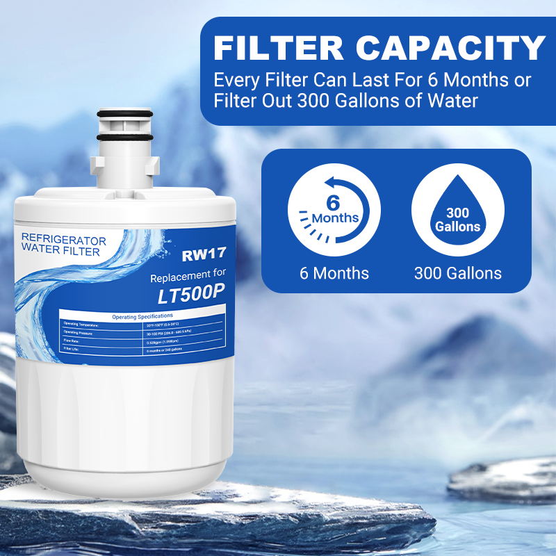 RW17/LT500P Refrigerator Water Filter Replacement