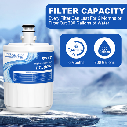 RW17/LT500P Refrigerator Water Filter Replacement
