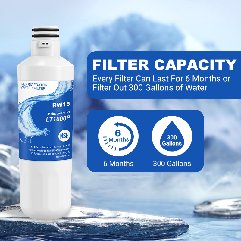 RW15/LT1000P Refrigerator Water Filter Replacement