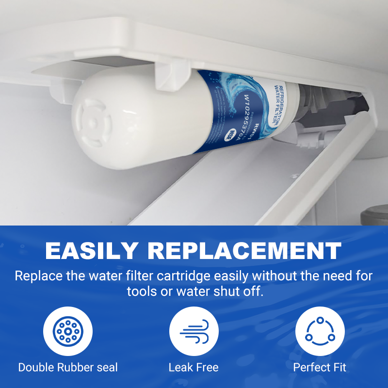 RW01/W10295370A Refrigerator Water Filter Replacement