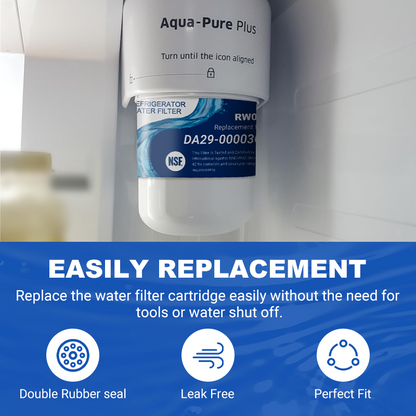 RW07/DA29-00003G Refrigerator Water Filter Replacement