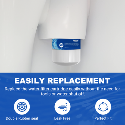 RW02/MWF Refrigerator Water Filter Replacement