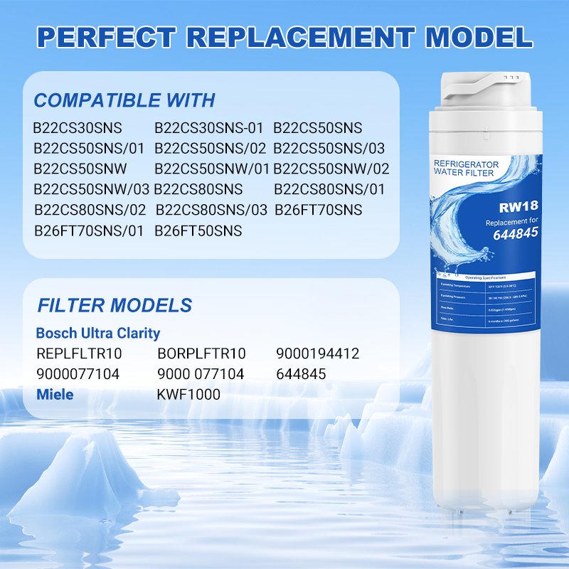 RW18/644845 Refrigerator Water Filter Replacement
