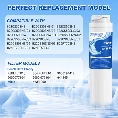 RW18/644845 Refrigerator Water Filter Replacement