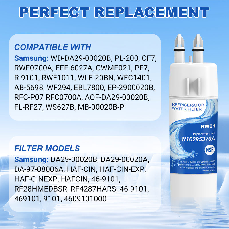 RW04/DA29-00020B Refrigerator Water Filter Replacement
