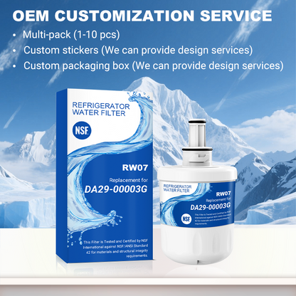 RW07/DA29-00003G Refrigerator Water Filter Replacement