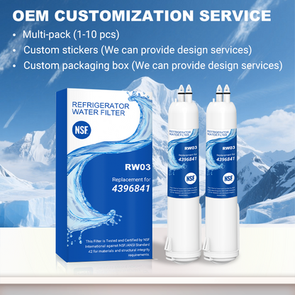 RW03/4396841 Refrigerator Water Filter Replacement