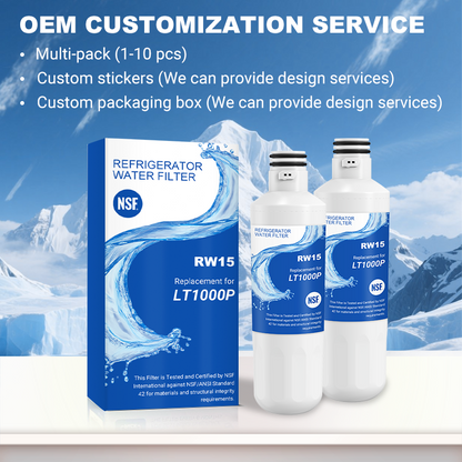 RW15/LT1000P Refrigerator Water Filter Replacement