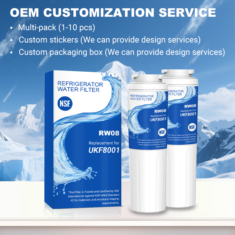 RW08/UKF8001 Refrigerator Water Filter Replacement