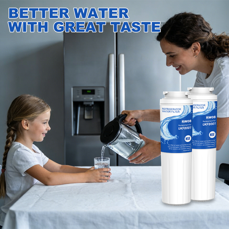 RW08/UKF8001 Refrigerator Water Filter Replacement