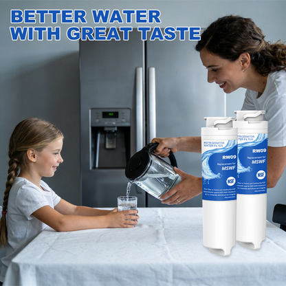 RW09/MSWF Refrigerator Water Filter Replacement